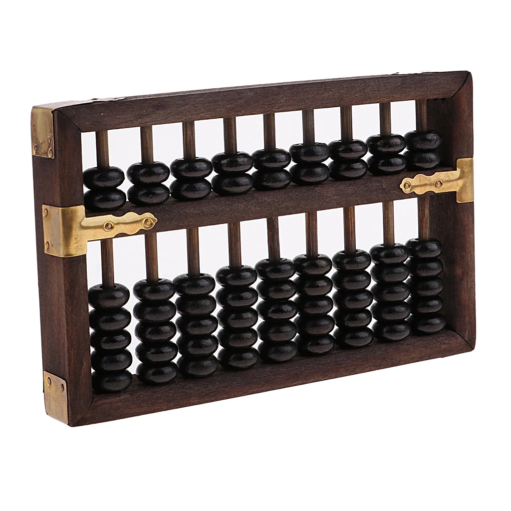 Wooden Chinese Abacus ? Traditional Wood Calculator,Vintage Chinese Suanpan