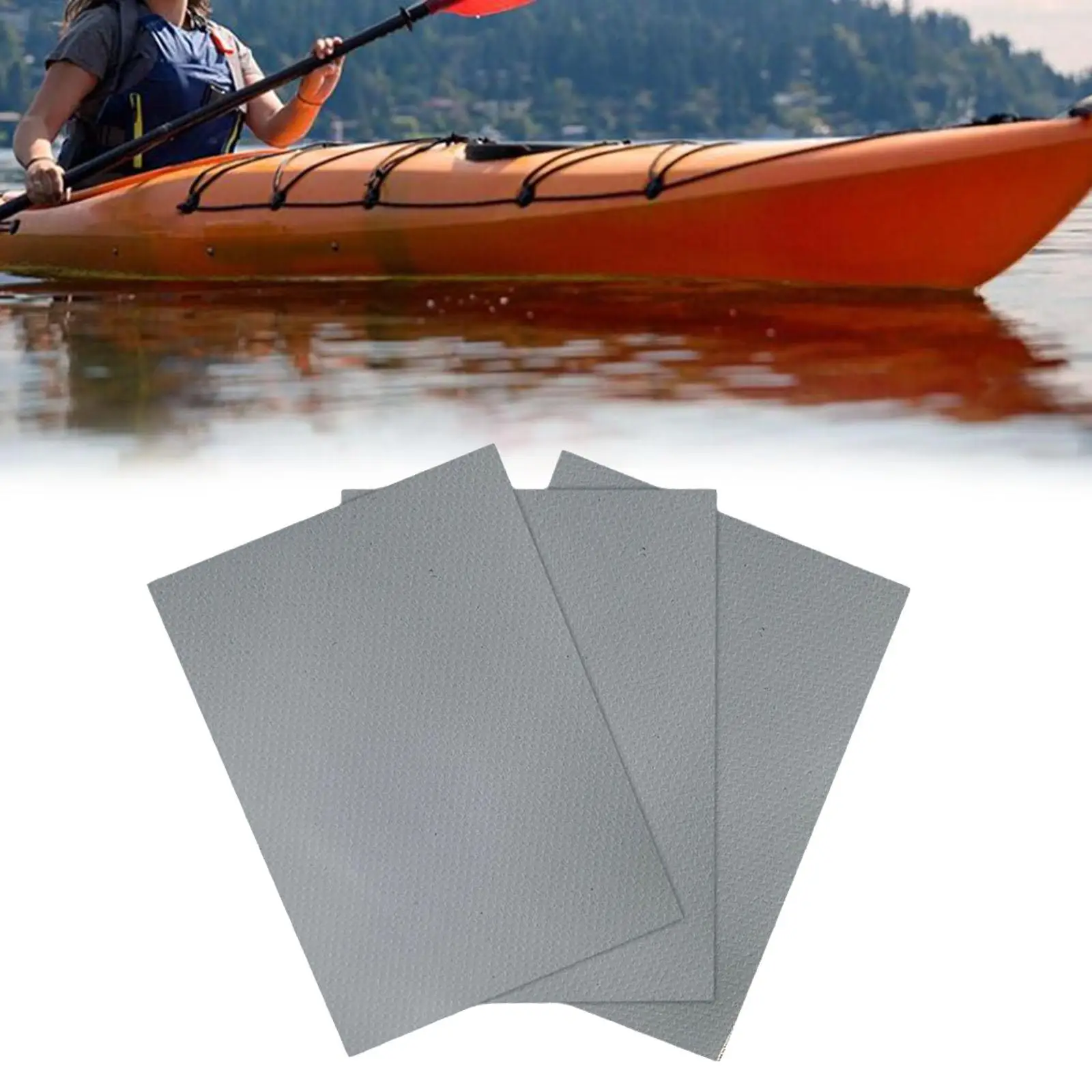 Durable Waterproof PVC Repair Patch Tool for Inflatable Kayak Boat Dinghy Canoe 