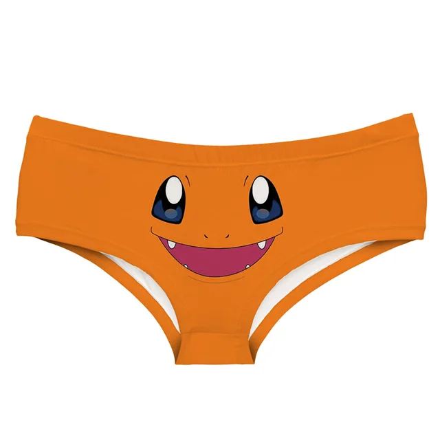 Buy Pikachu Cartoon Pokemon Sexy Low-waist Hipster Underwear