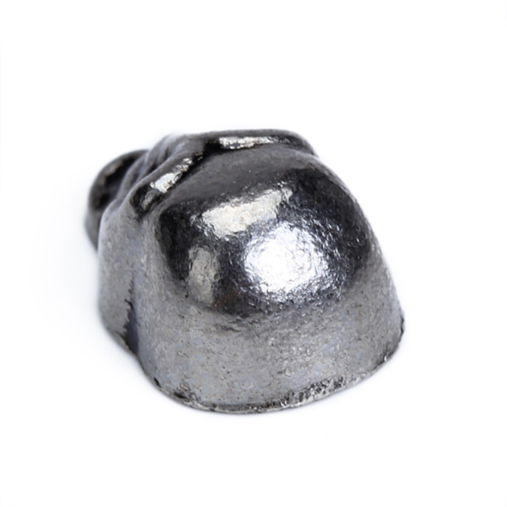 Skull Rivets Studs Antique Silver for Sewing 13 x 8mm Pack of 10 Sets