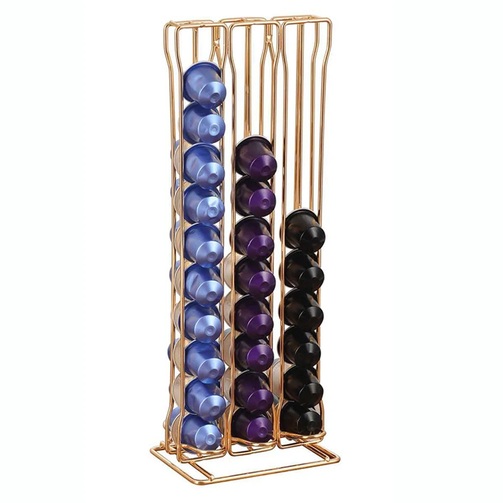 60  Coffee Pod Holder For Nespresso Capsule Dispenser Storage Rack