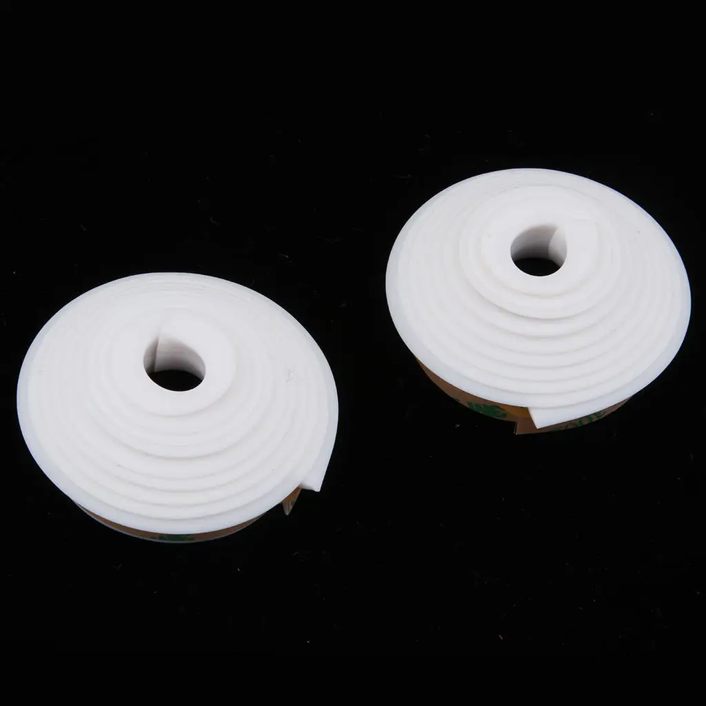 2x White Purfling Binding Strip For Guitar 21-26inch Ukulele 900 x 12 x 6mm 2x White Purfling Binding Strip For Guitar 21-26inch Ukulele 900 x 12 x 6mm