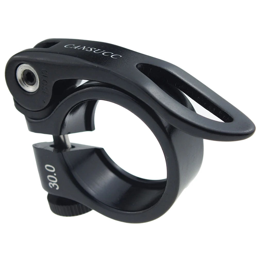 30mm SeatPost Clamp Tube Clip Quick Release Mountain Road Bike Part