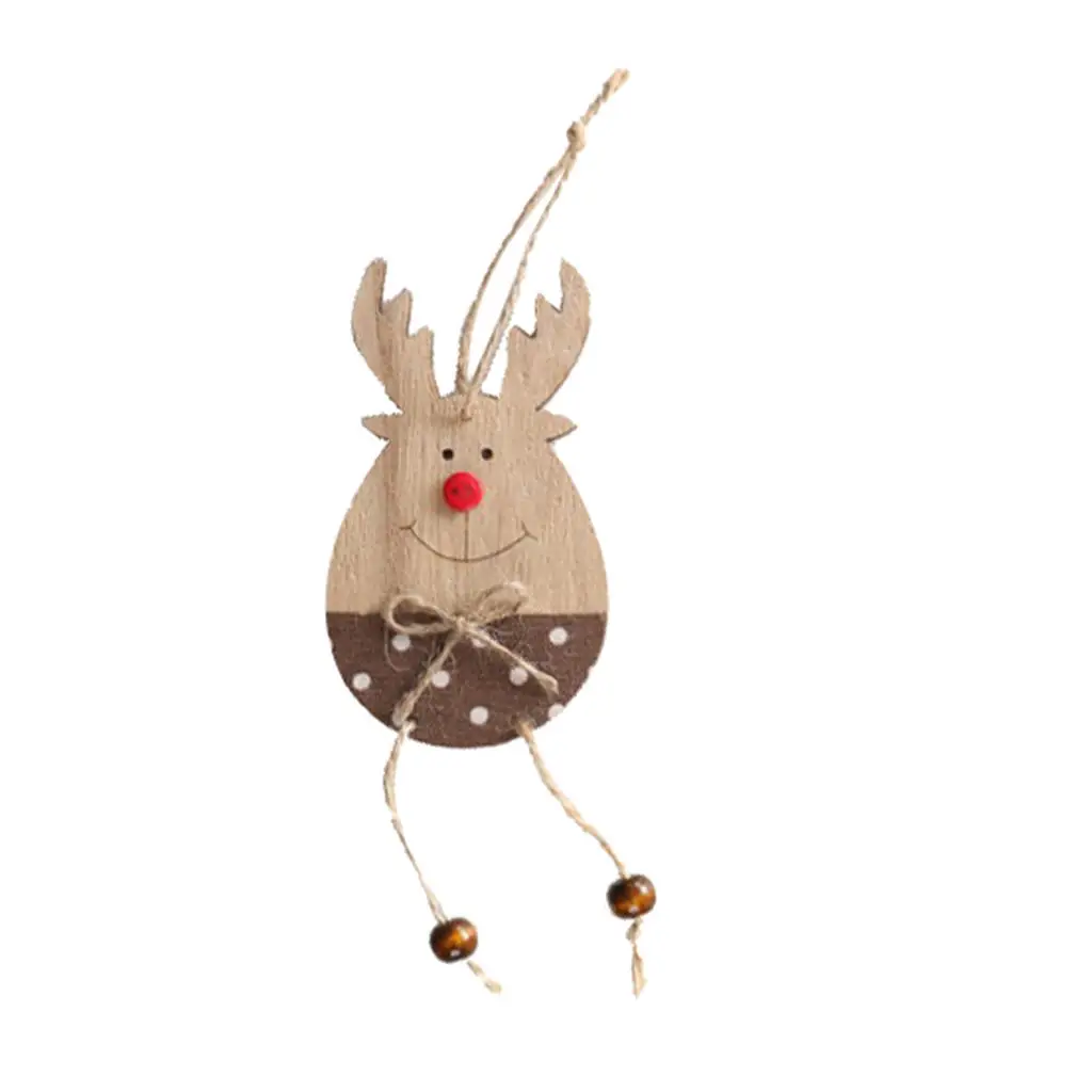  Xmas Hanging Pendant Elk Deer Christmas Tree Decor Lovely Cuttings - Style04, as described