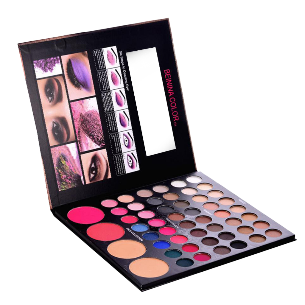 52 Color Cosmetic Matte Eyeshadow Powder Eye Shadow Makeup Cosmetic Palette