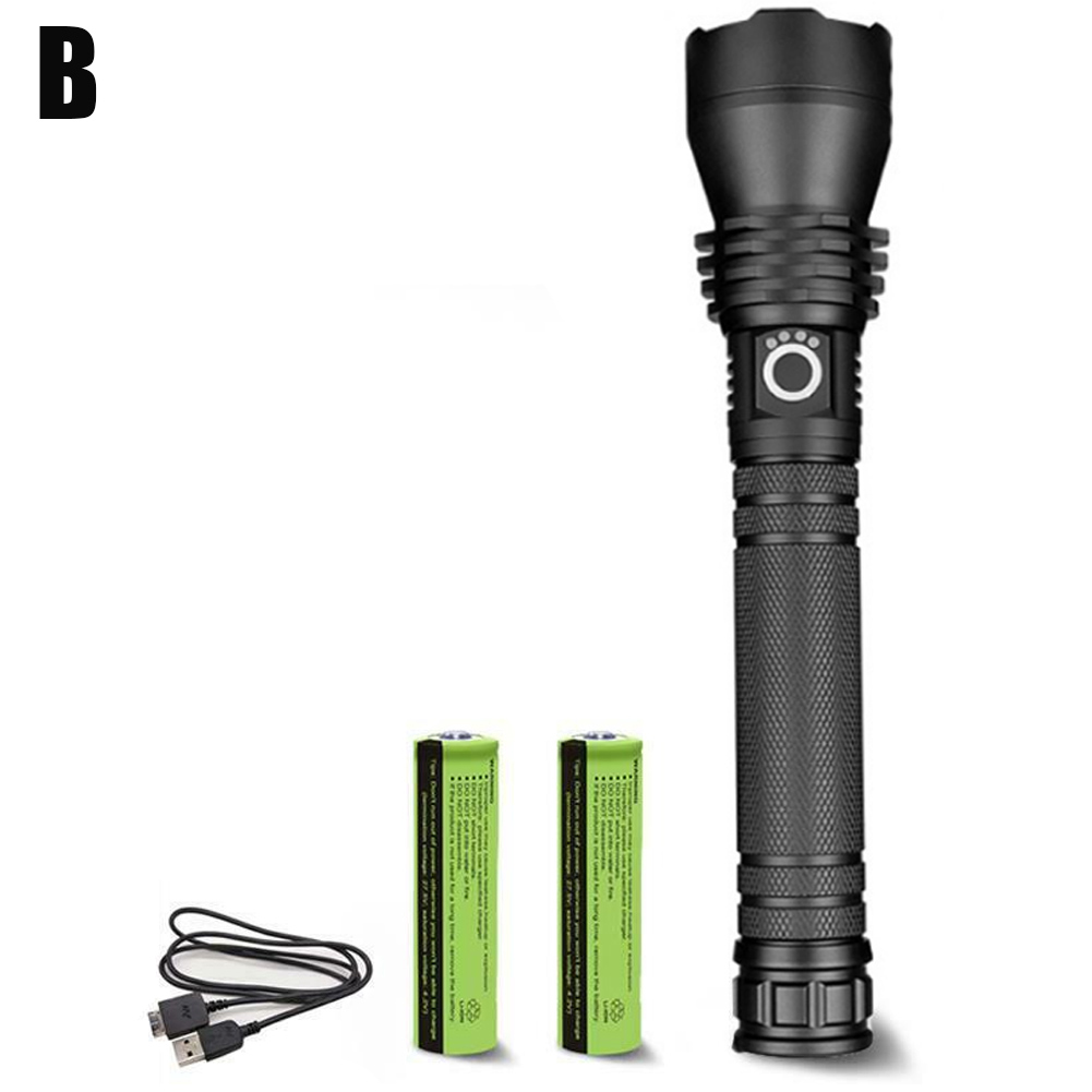 Liga de Alumínio Poderosa Lanterna Usb Zoom Tocha Indicador Bateria Mc889 120000 lm Led 8 120000 lm poderosa lanterna led usb zoom