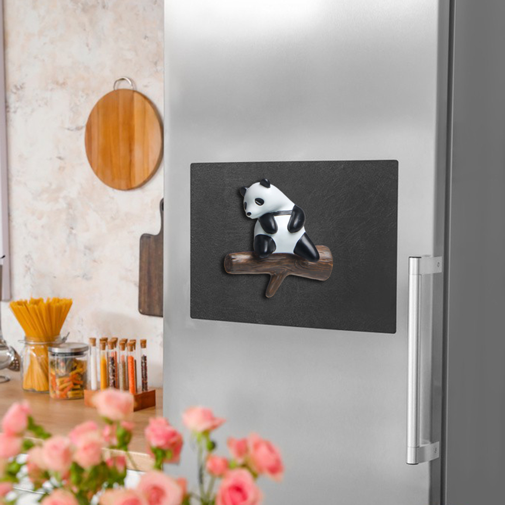 Cute Panda Refrigerator Magnets Kitchen Refrigerator Fridge Sticker Office Calendar Map Bulletin Board Photo Decoration