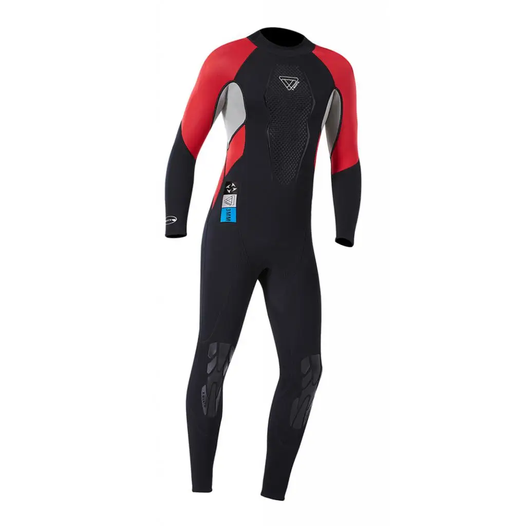 Men`s Wetsuit Full Body Suit Thermal Swimsuit for Water Sports Various Sizes Scuba Diving Wetsuit