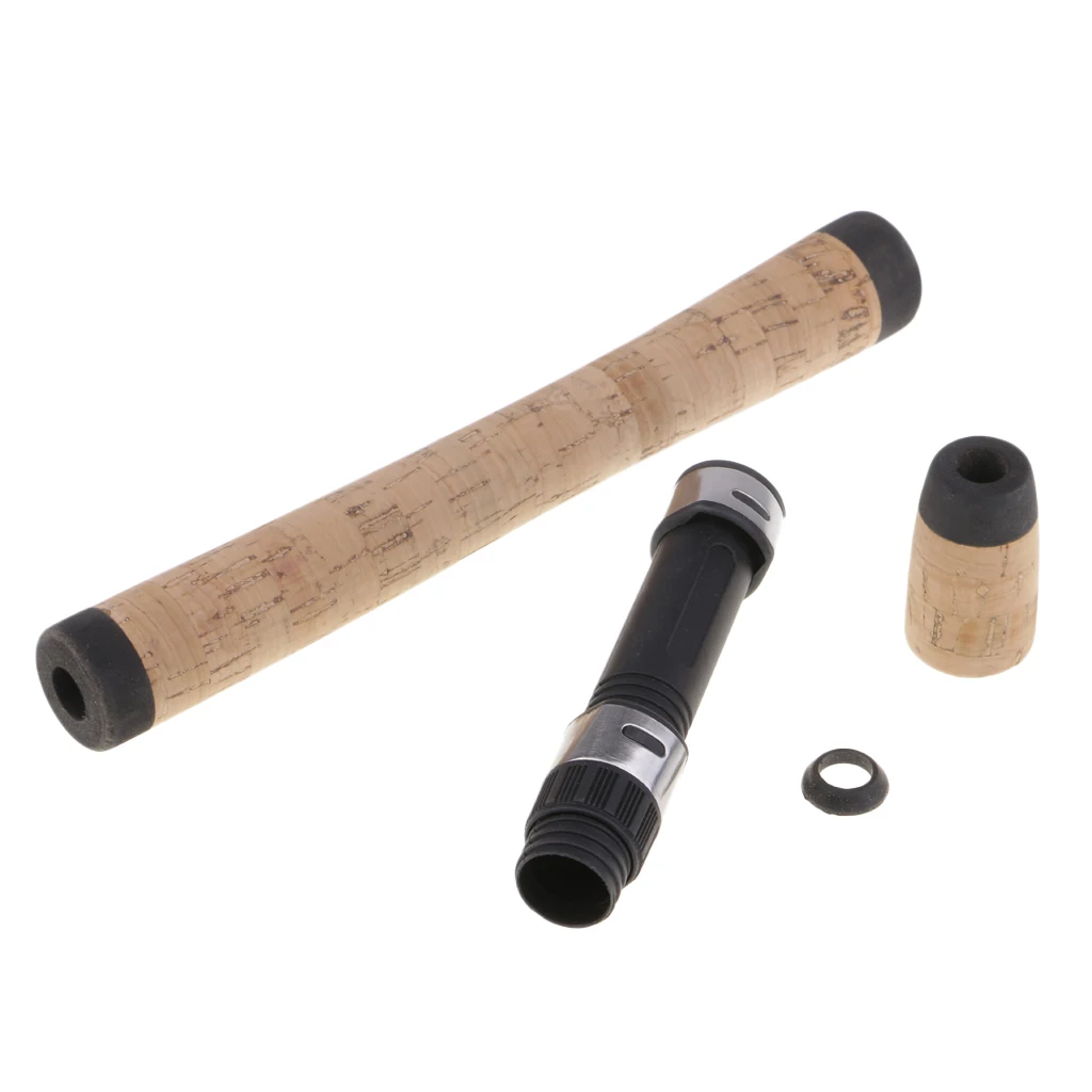 Spinning Fishing Rod Building and Repair Cork Handle Grips with Reel Seat