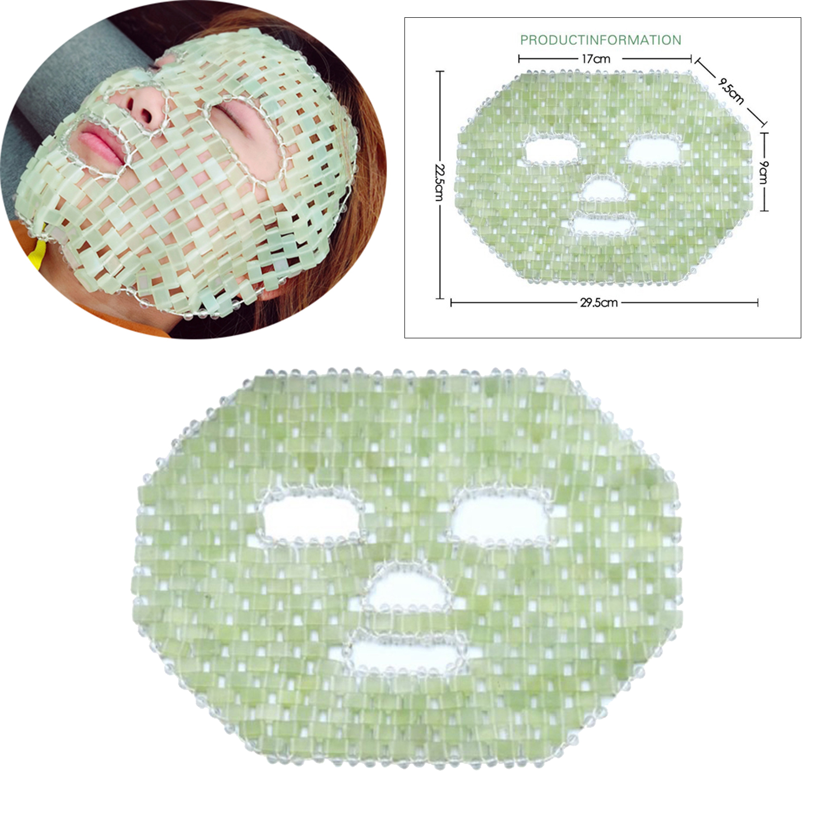 Jade Face , Jade  Relieving Face & Eye Puffiness, Anti Wrinkle 
