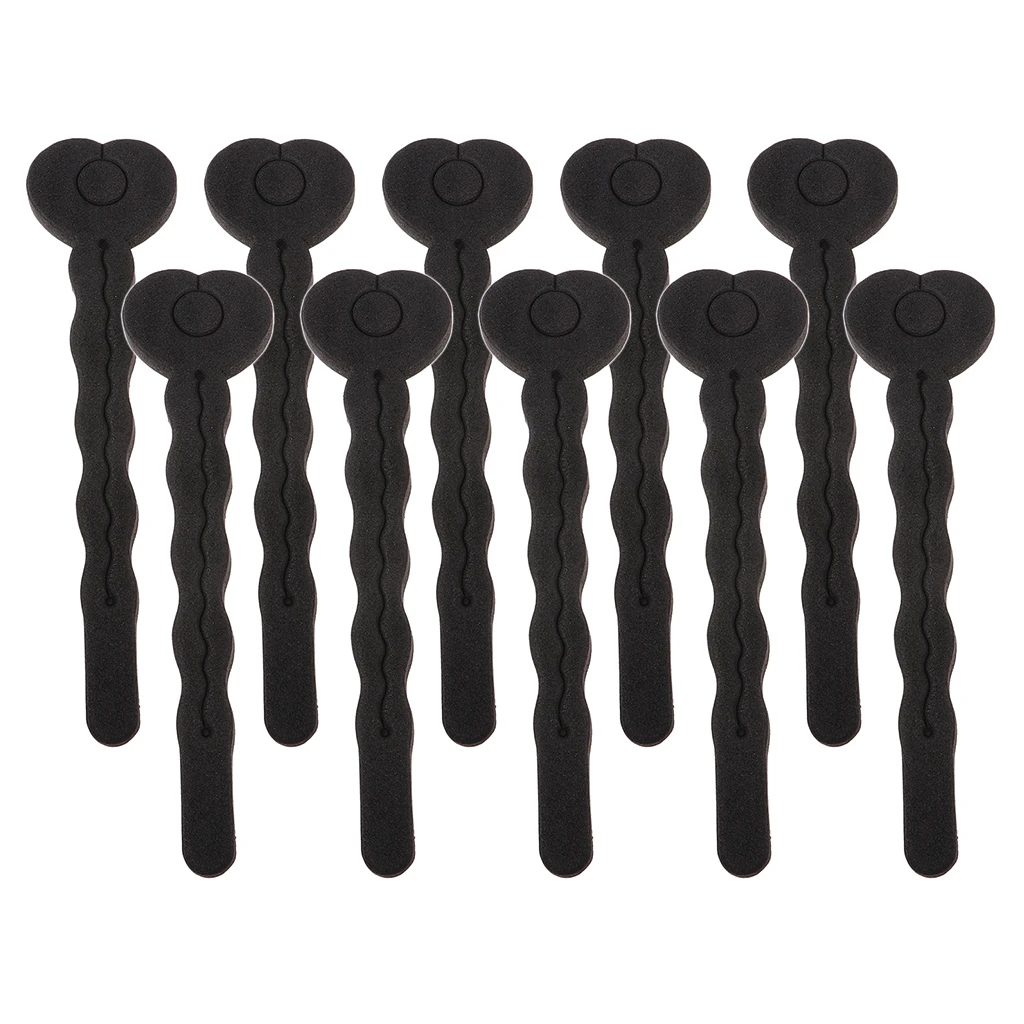 10Pcs  Long Hair Curlers Curl Leverage Rollers Spiral Styling Beauty