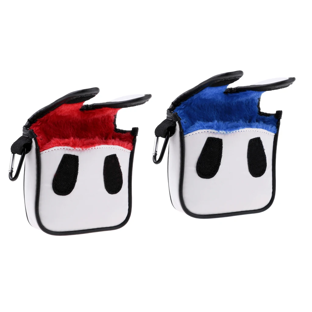 Waterproof PU Square Mallet Putter Cover Headcover Protector for Women Men