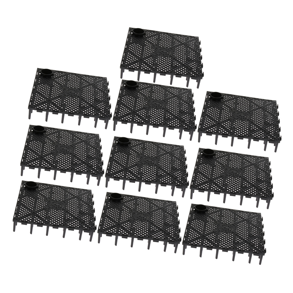10 Count Aquarium   Tank Filter Undergravel Sand Combination  Board