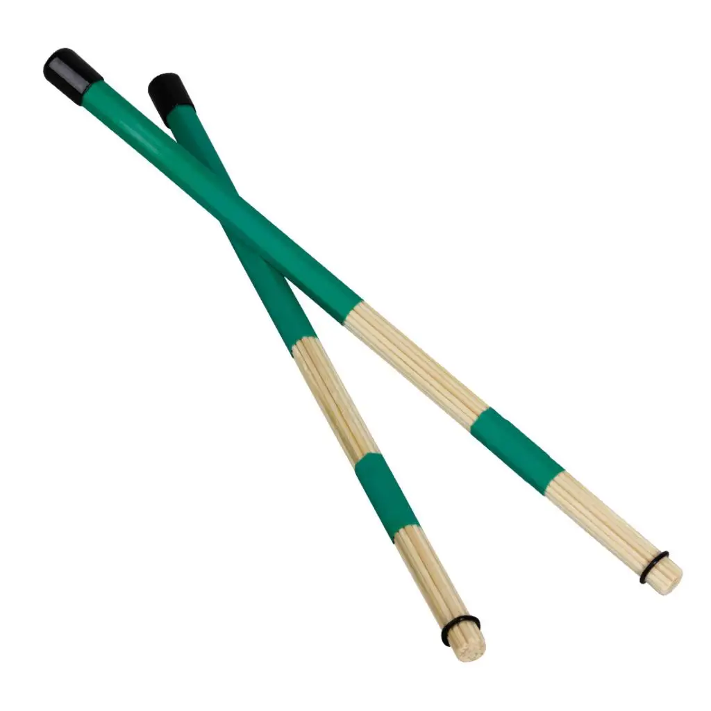 Pro   Drum Sticks 19 Dowels Professional Bamboo Drumsticks Brushes