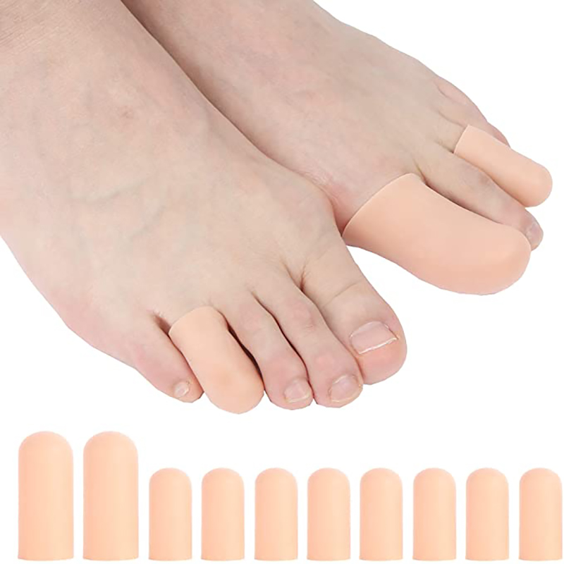 Best of 10pcs / 5Pairs Silicone Toe Cap Protector Cover Thumb Sleeve Corn Blisters Pain Relief Gel Toe Tube Bunion Correction Foot Care Reviews & Tips