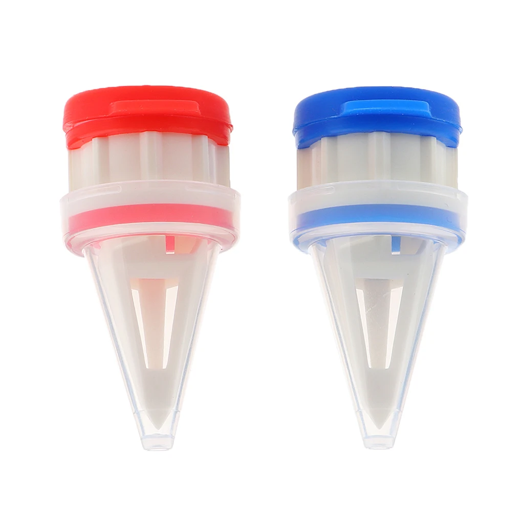 2 Pieces Spout Pourer, Silicone Milk Bottles Brick, Drink Bottle Splitter Beverage Changeover Caps - Keep Drink Cool And Fresh