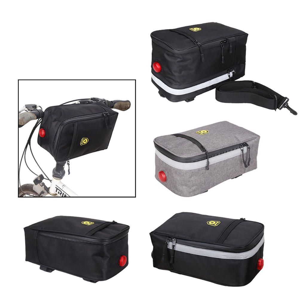 Cycling Bike Trunk Pouch Bag  Rear Rack Seat Tail Top Storage Pannier