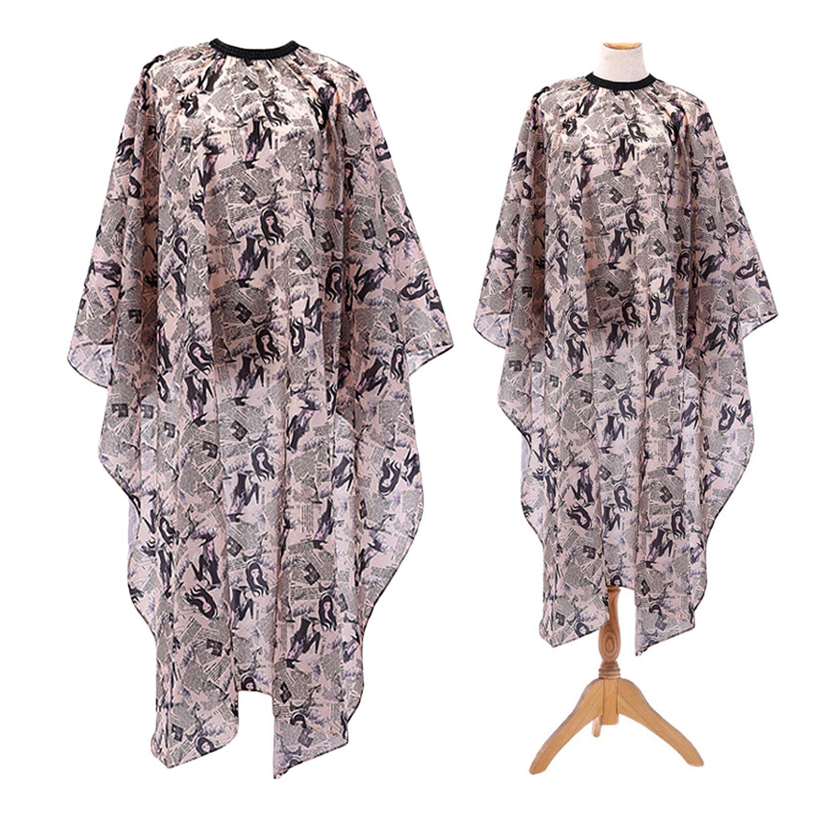 Professional Printed Hairdressing Cape Waterproof Barber Styling Cape Water And Stain Resistant 63 x 55 inch for Women Men Kids