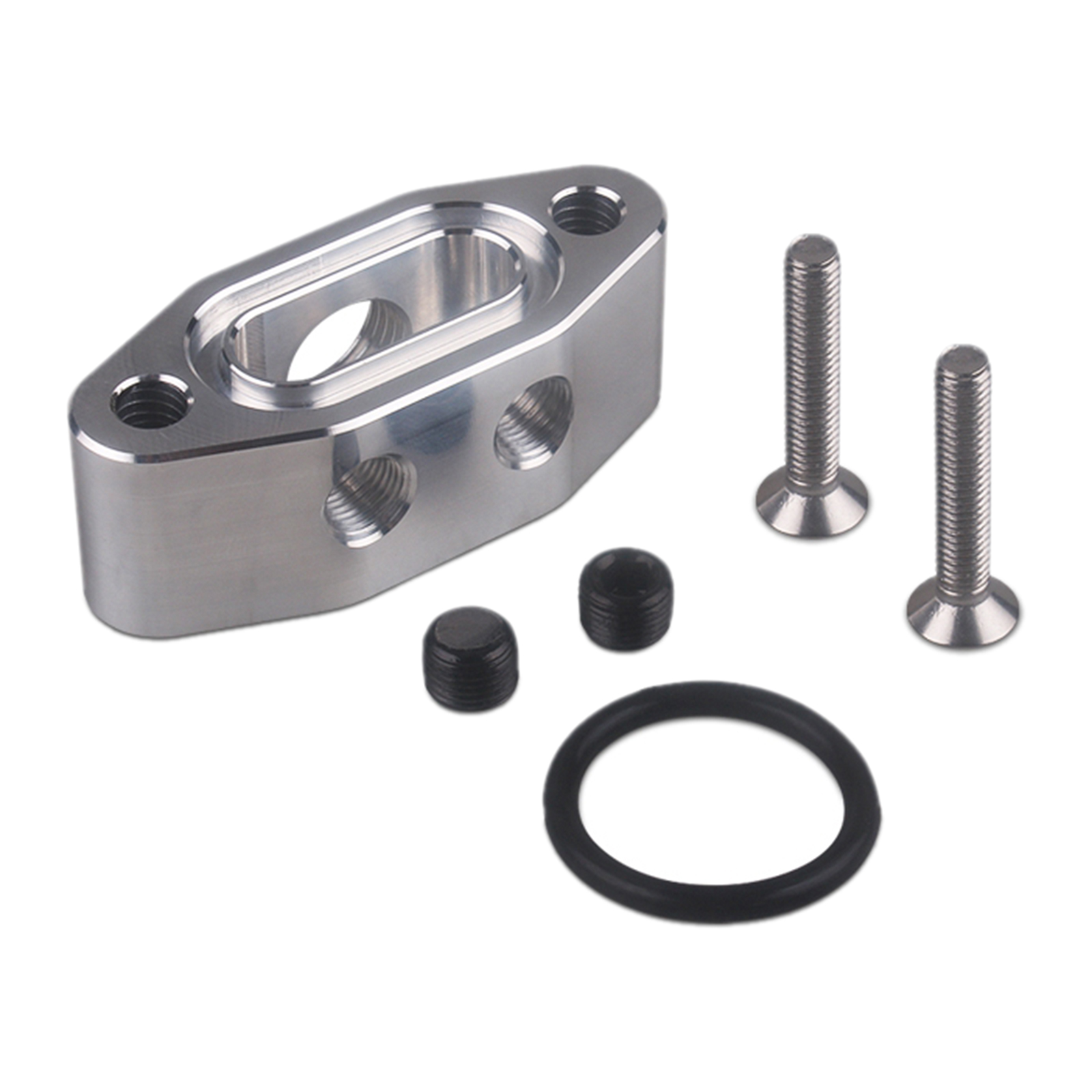 Billet Oil Pan Pressure Sensor Adapter Port LS Truck M16-1.5 Sending Unit