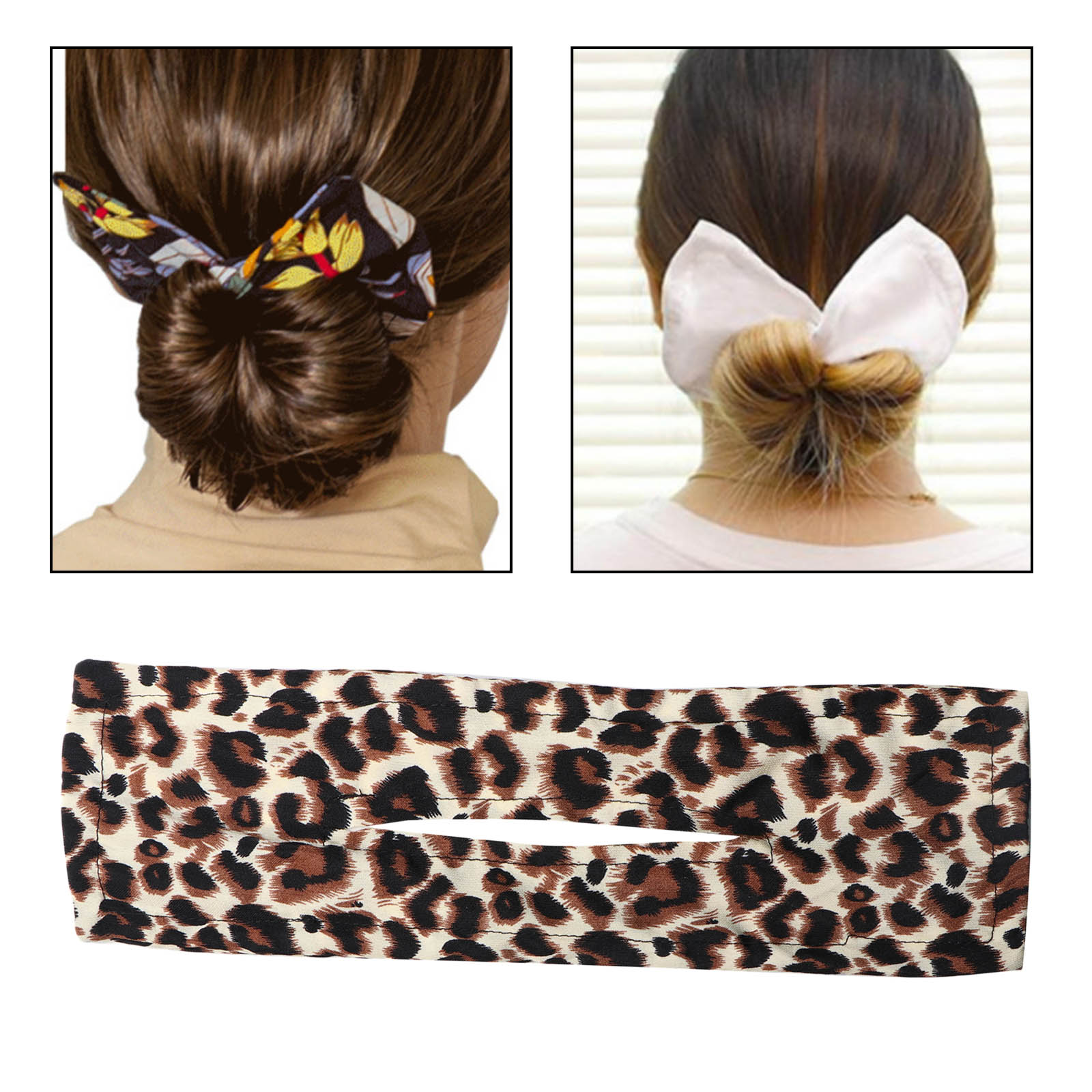 Deft Bun, Hair Bun Maker, Fashion Hair Bands, Classy Multicolor Cloth Clips, Maker Hairstyle Must-Haves Tool