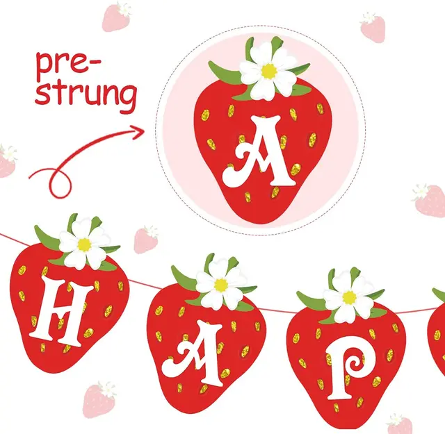  Berry Sweet Party Decorations - Berry Sweet Banner