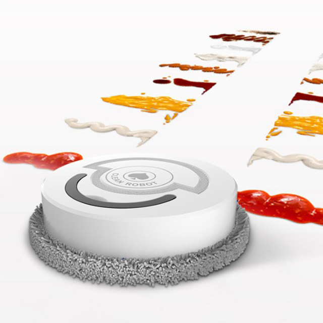 Smart Robot Vacuum Cleaner, Strong Suction, Robotic Vacuum Cleaner for Home Kitchen Office for Pet Hair, Carpets & Hard Floors