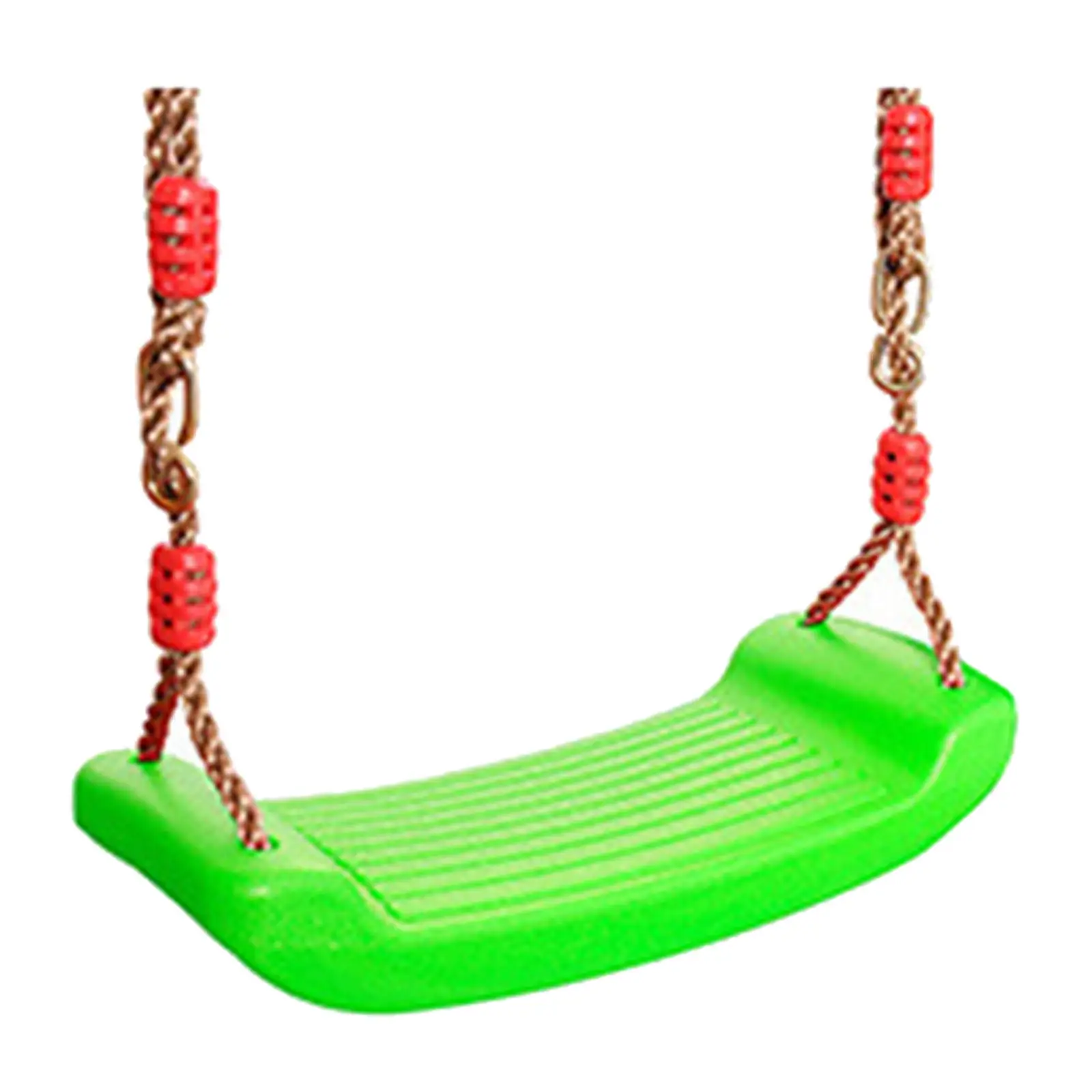 Swing Seat Set Entertainment Curved Board Playset Rope Adjustable Rainbow Swing Chair Flying Toy for Jungle Outdoor Indoor Adult
