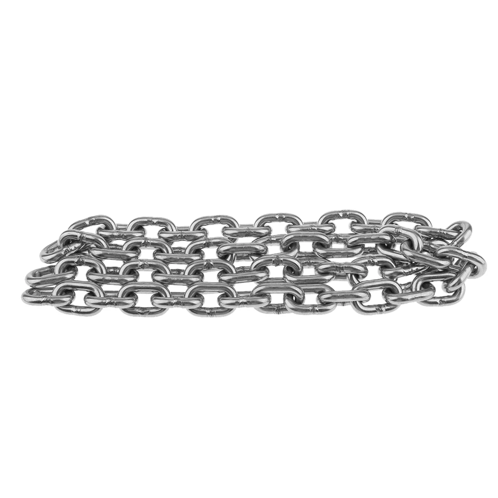 Stainless Steel 316 Anchor Chain by 950mm Long for Marine Boats 6MM 8MM