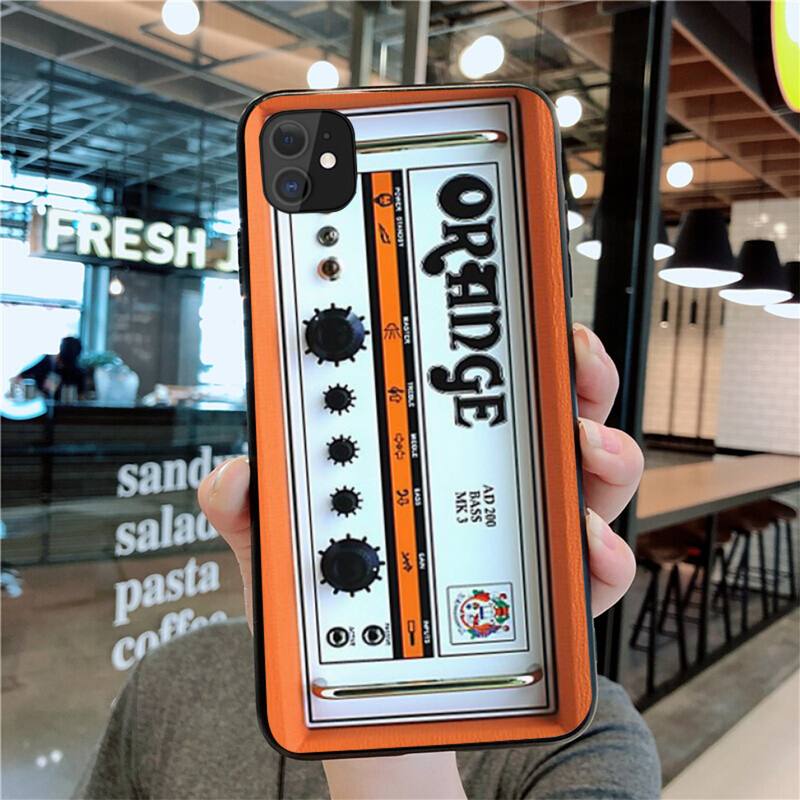 orange amp phone case