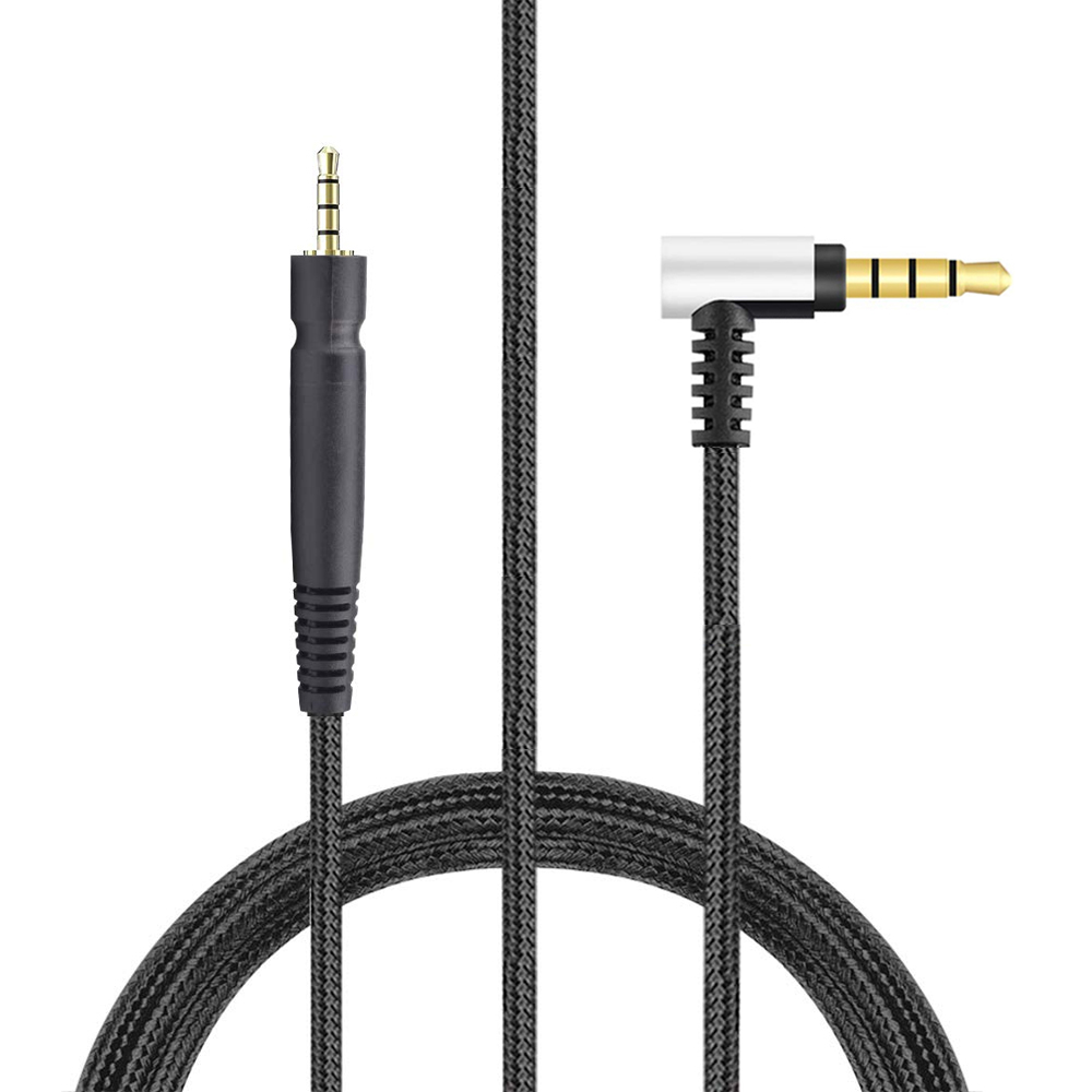 Replacement Braided Cable Extension Cord for Sennheiser Epos Game G4me One Zero PC 373D 37X GSP 350 500 600 Gaming Headsets