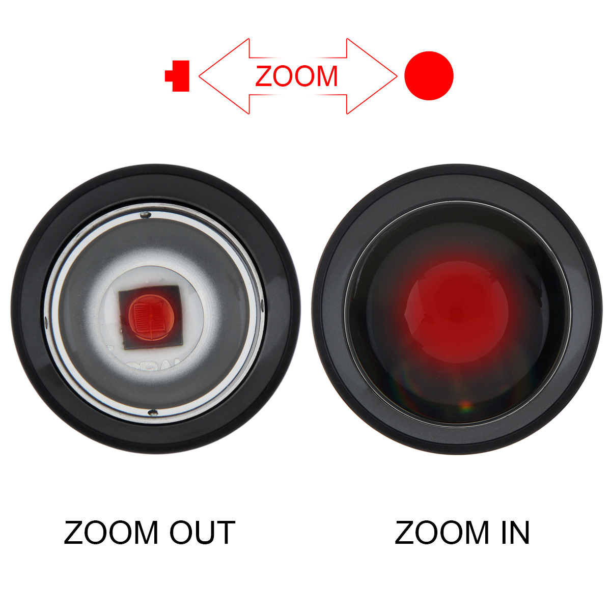 IR, 850nm, 940nm, T50 LED, Zoomable Hunting