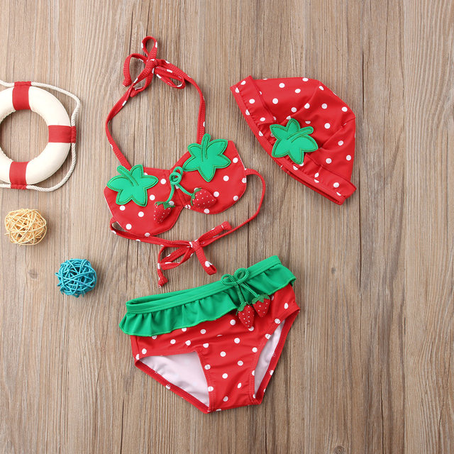 Strawberry bathing suit baby deals