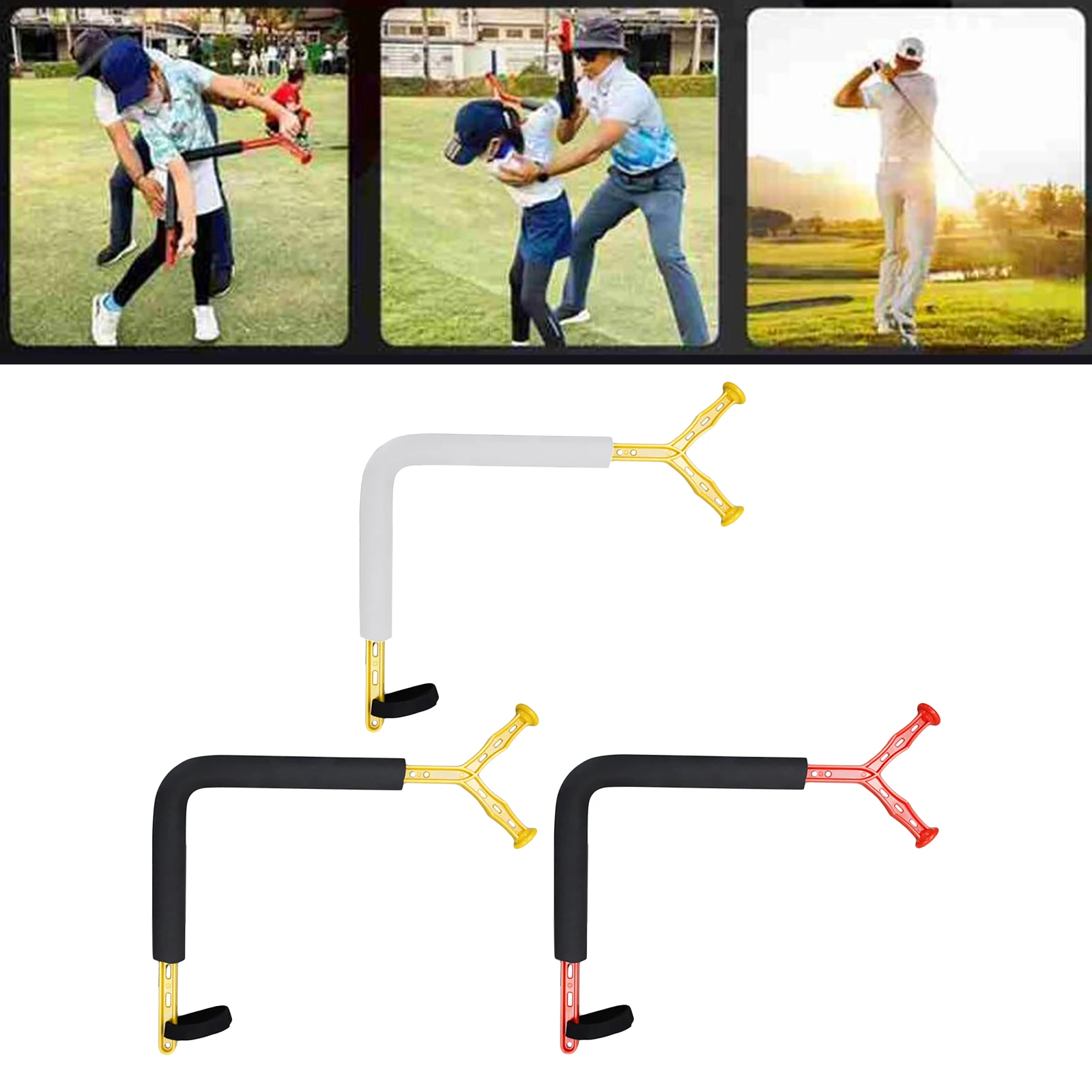 Professional Golf Swing Trainer Posture Correction Gesture Practice for Beginner