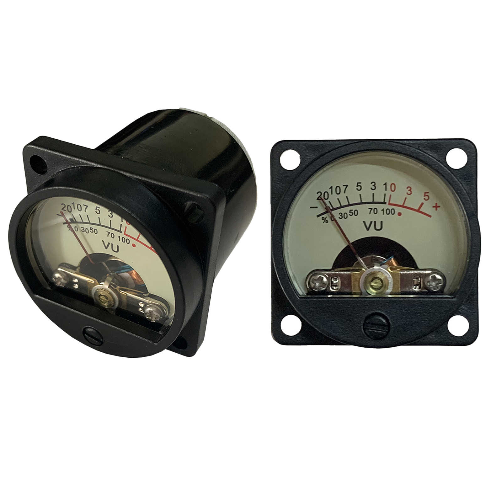 2x Analog VU Meter Panel Kit DB Decibel Level Tester Warm Backlight Recording Amplifier CQ-39W