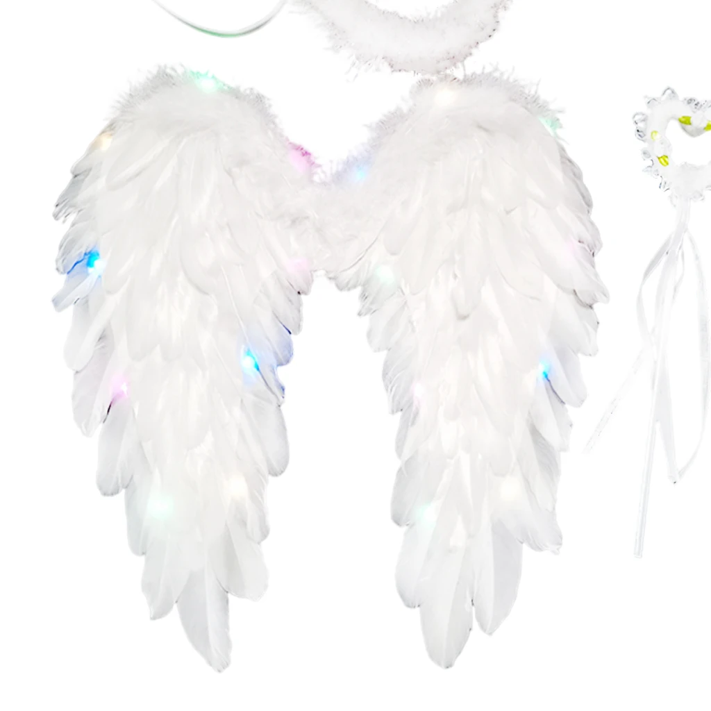 Angel Wing for Kids Angel Costumes for Girls Boys Wedding Birthday Gift