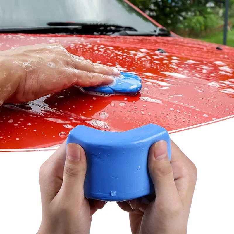 car wax 100g Magic Car Truck Auto Vehicle Clean Clay Bar Detailing Wash Cleaner Practical Blue Clay for Cars Slime for Cleaning Machine clear water car wash