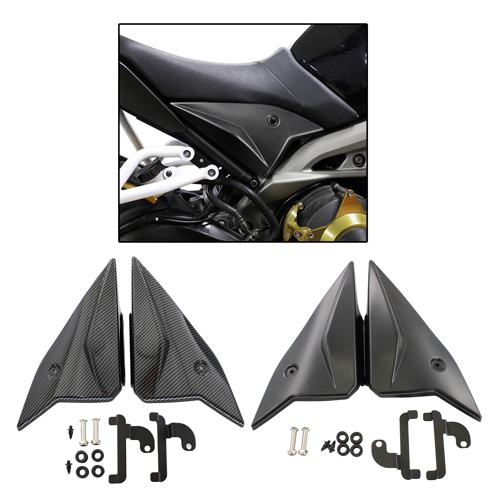 Motorcycle Replacement ABS Plastic Side Panels Cover Fairing Cowl Plate Cover Motorcycle Replacement ABS Plastic Side Panels Cover Fairing Cowl Plate Cover