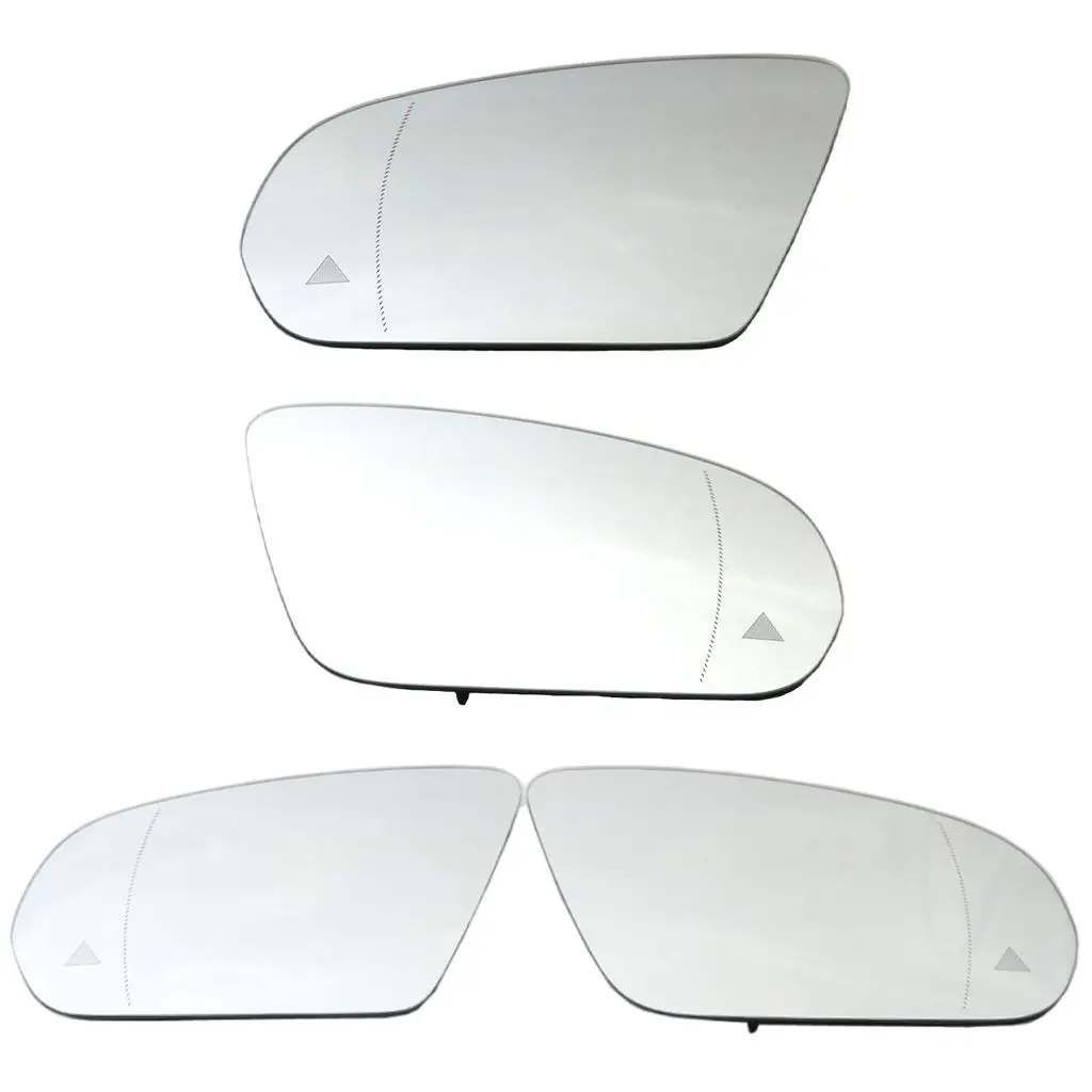 For Mercedes-Benz C-class W205 Wing Mirror White Glass Rear View Rearview Exterior Outside Mirror