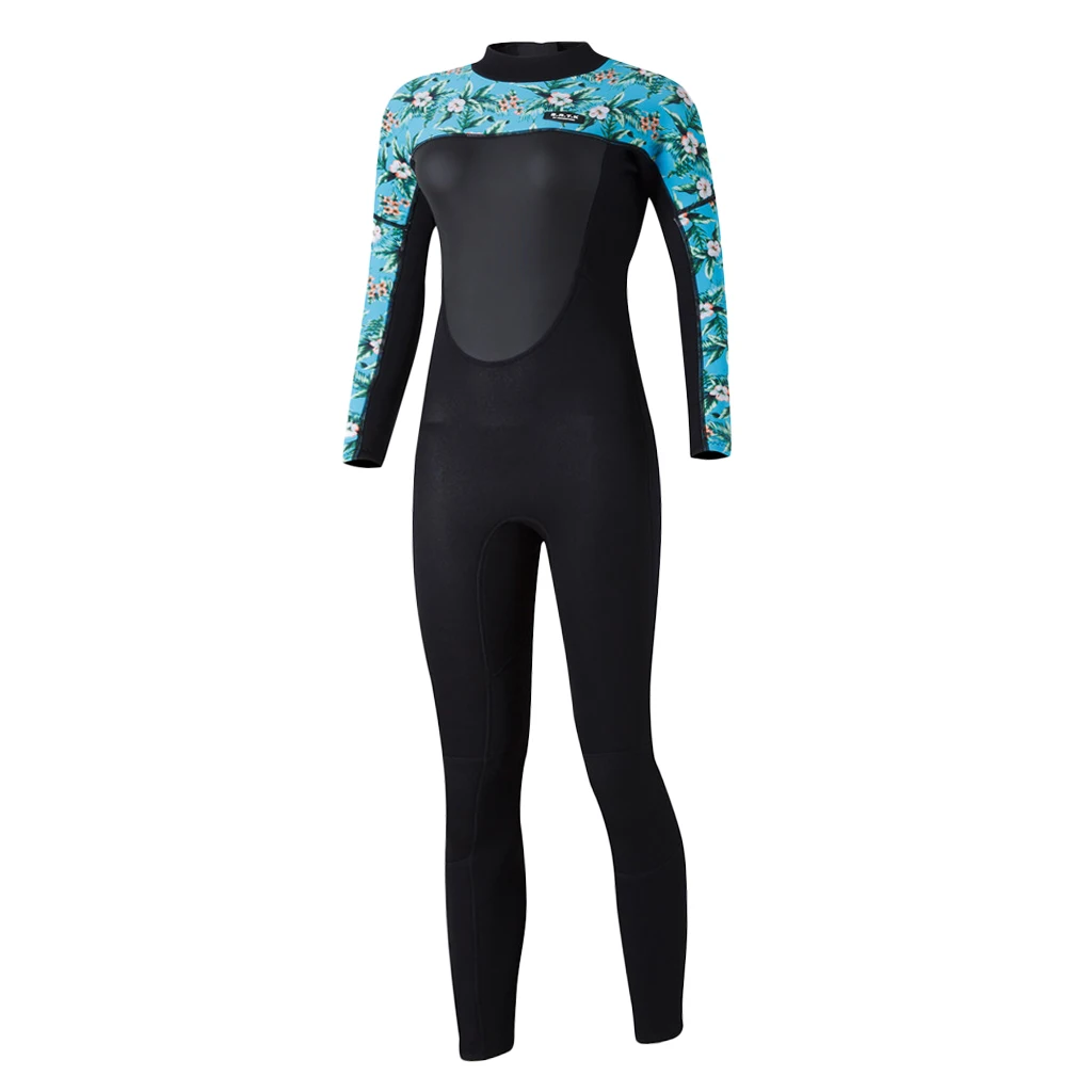 Super Flexible 3mm Neoprene Wetsuit with Stretch for Snorkeling, Scuba Diving Surfing Womens Sizes Wetsuits