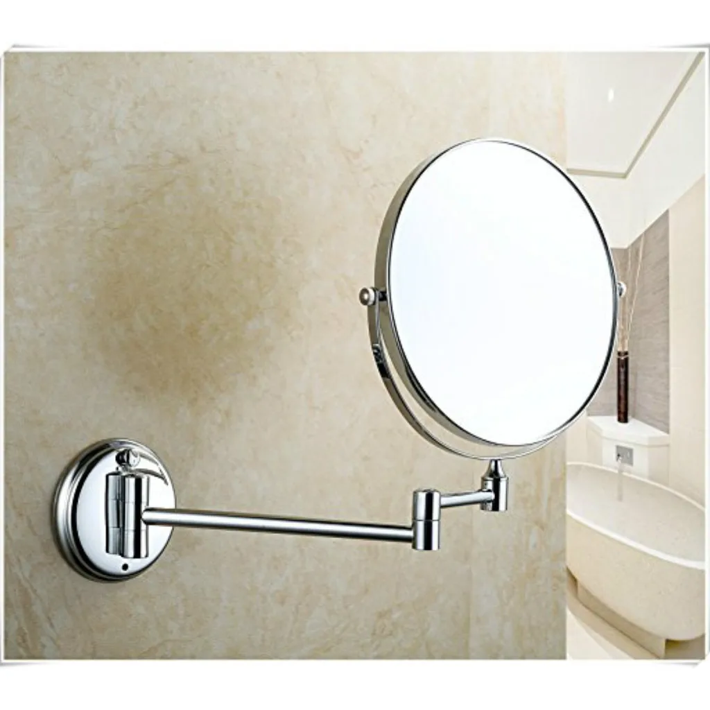 8-Inches   Swivel Wall Mount Mirror with 5x Magnification,  for Home,