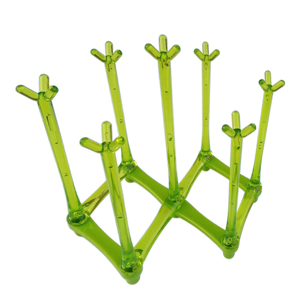 Plastic Bag And Bottle Dryer Multi-Purpose Drying Rack Foldable Easy To Storage
