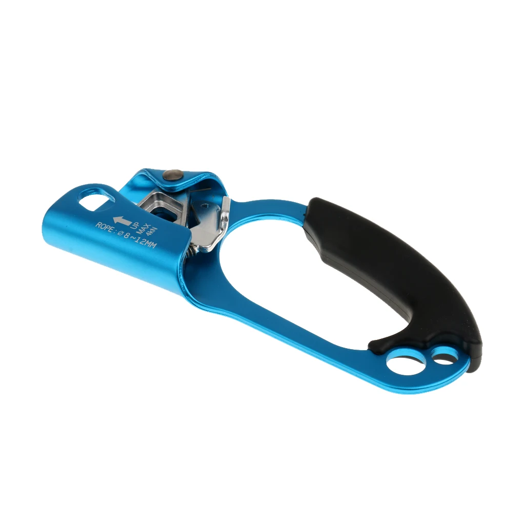 Safety Tree Surgery Rock Climbing Right Hand Ascender 8-12mm Rope Clamp Abseiling Arial Gear Equipment