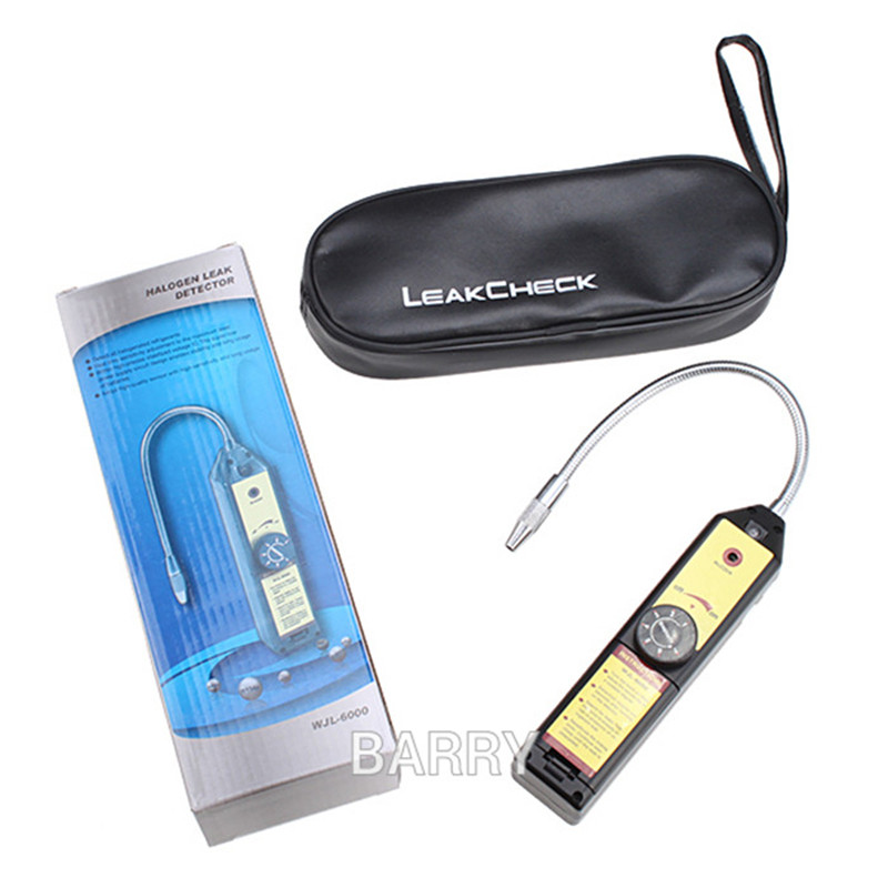 Gas detector gas leak detector freon gas analyzer hvac Halogen Leak Detector Strip r134a HFC detector air refrigeracion WJL-6000 1