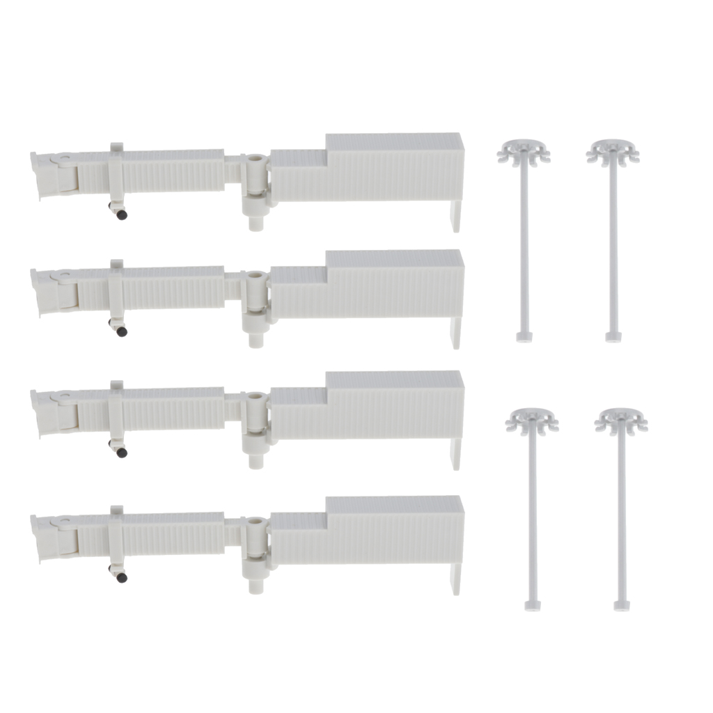 1/400 Scale Simulation Airport Passenger Bridge Light DIY Accessories Model