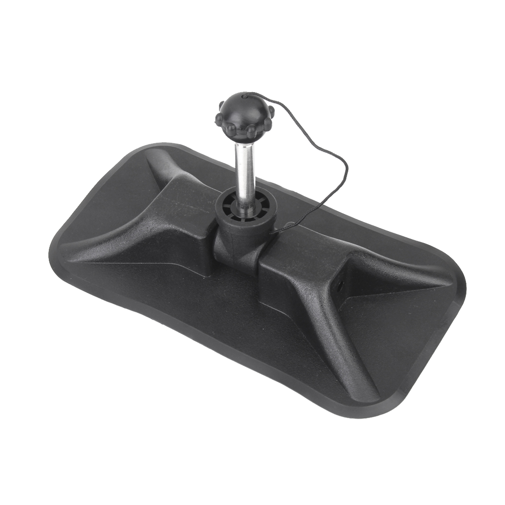 Mag Universal PVC Marine Paddles Oars Lock Hook Mount for Boat Kayak Canoe Black Dinghy Rafting Sailing Accessories