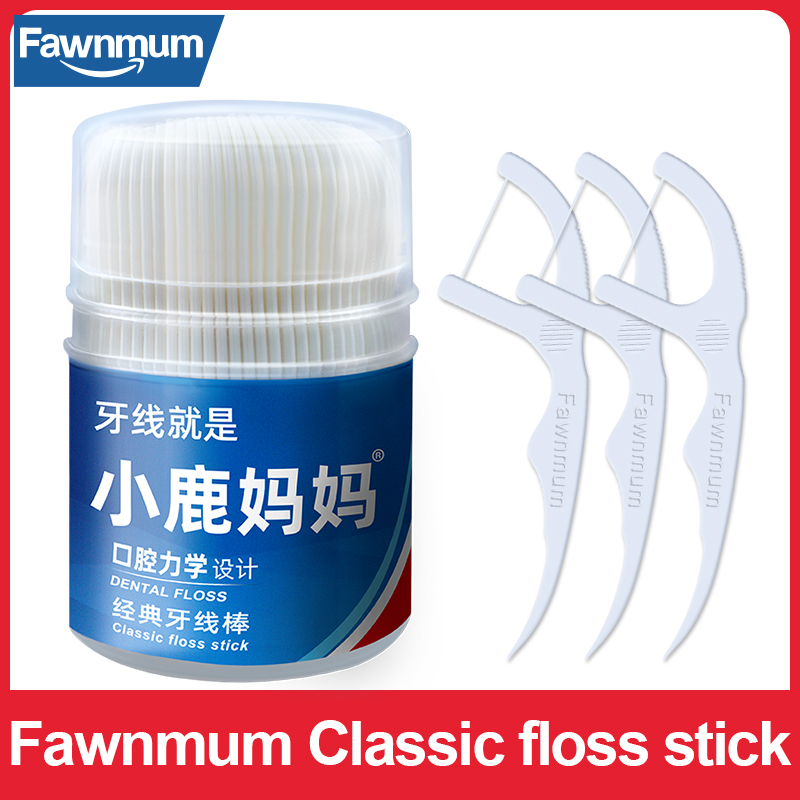 Best of Fawnmum 50Pcs Dental Floss Toothpicks Interdental Brush Dentistry Tool For Teeth Cleaning Picks Dental Floss Stick Oral Hygiene Reviews & Tips