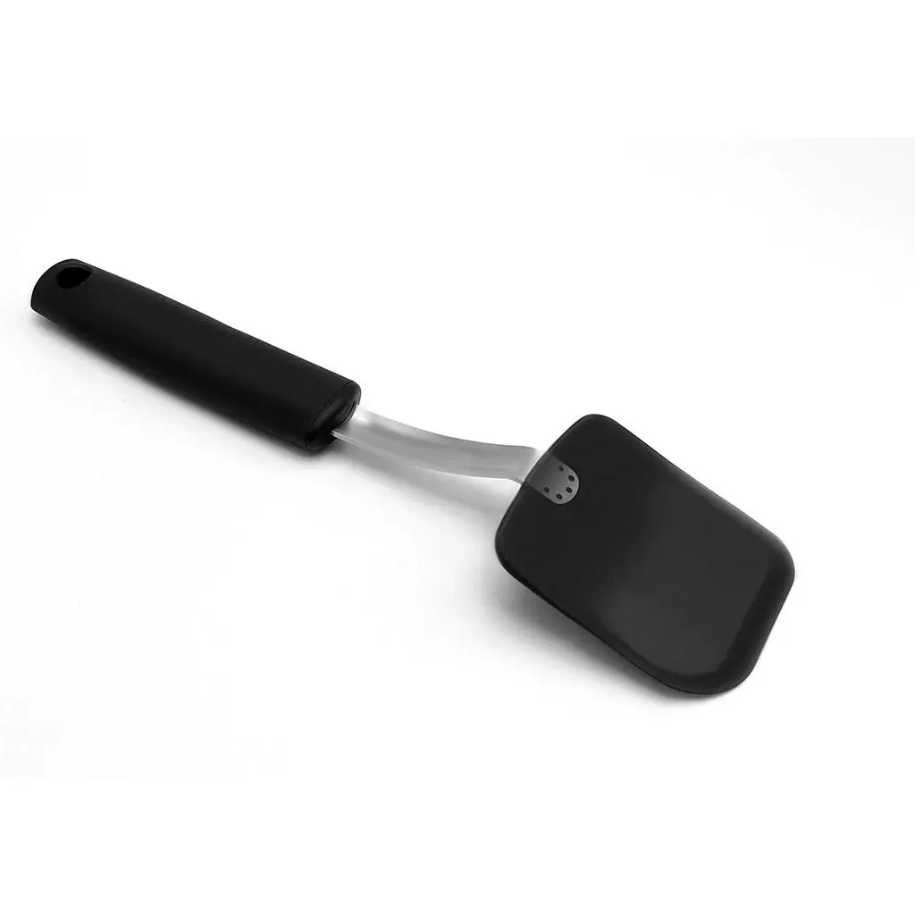 Flexible Silicone Spatula Turner, Heat Resistant Slotted Spatula for Nonstick Cookware Cooking Utensils Fish Flipping Pancakes
