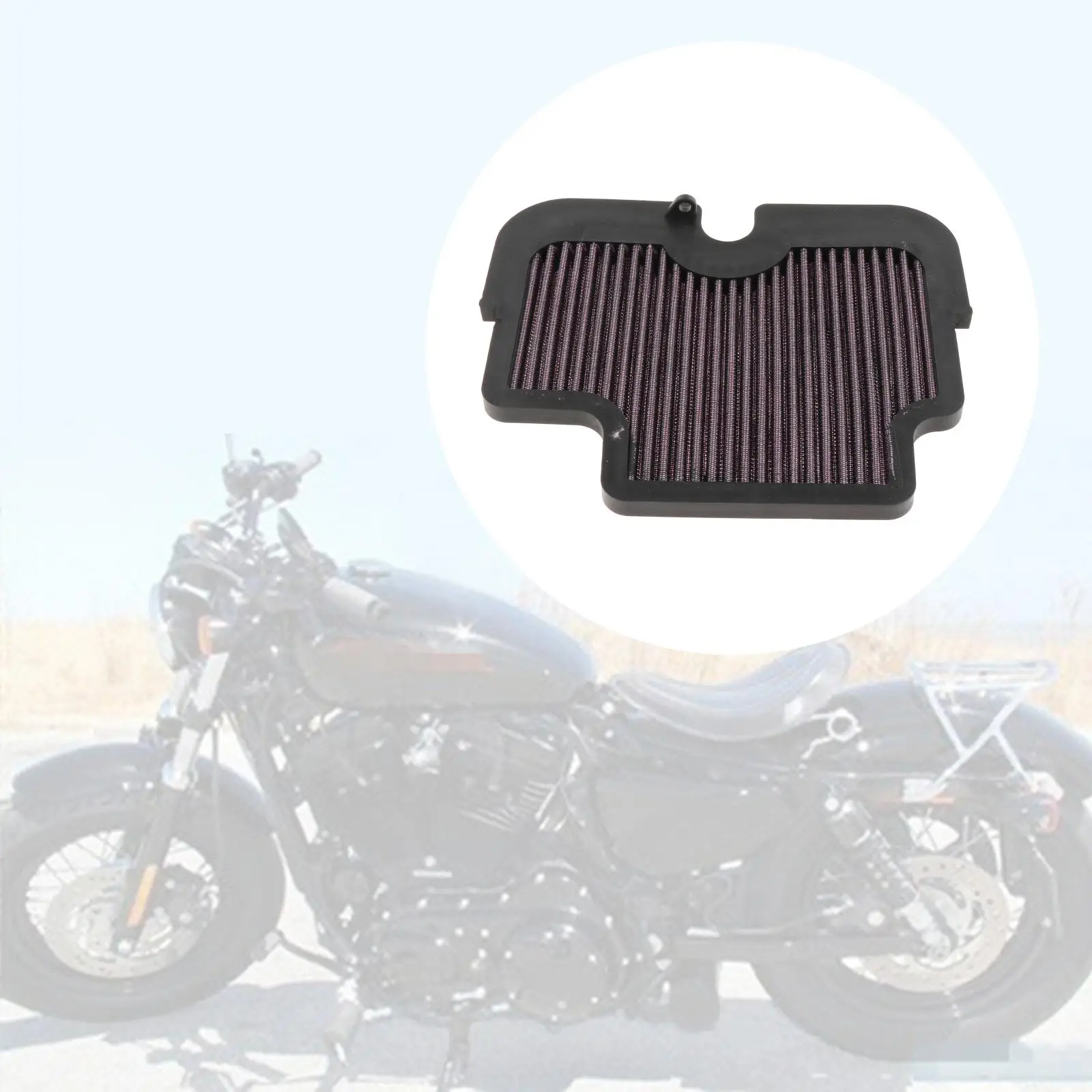 High Performance Air Filter Element Compatible for Kawasaki ER6N 2006-2011 Engine