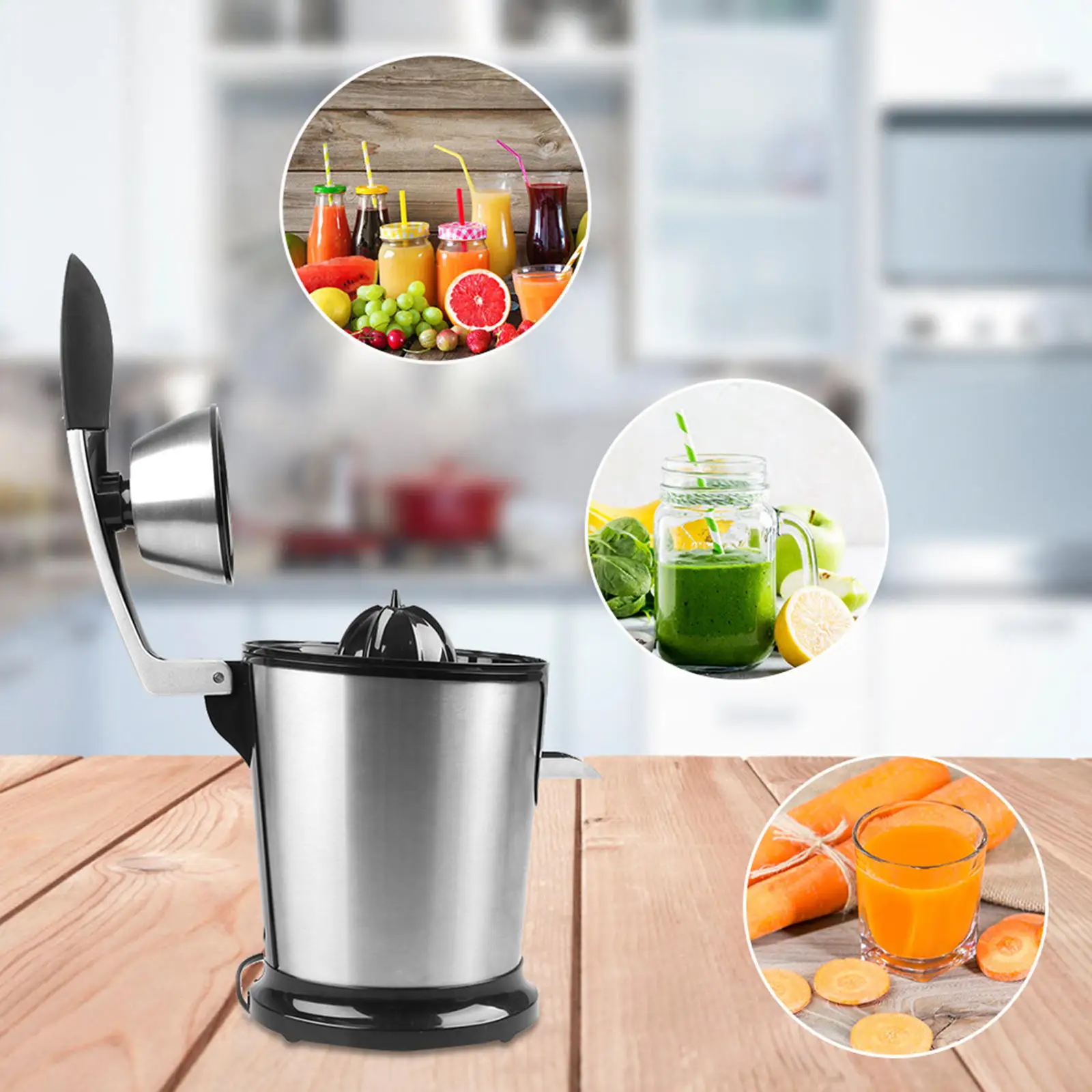 Portable Electric Juicer Easy to Clean Blender Fruit Squeezer Orange Juicer Machine for Orange Grapefruit Lemon
