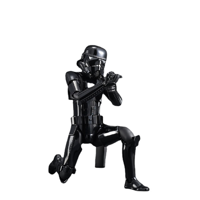 Bandai Star Wars Blocks Anime Figure 1/6 Shadow Stormtrooper Genuine Model  Decoration Anime Action Figure Toys for Children